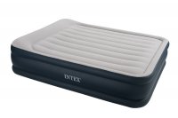 Надувная кровать Intex 67738 Rising Comfort Deluxe Pillow Rest (с насосом 220 В) 152х203х43см 10028