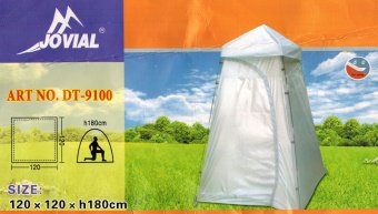 Палатка душ-туалет походный 120x120x180см 9100 10275