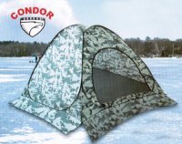 Палатка зимняя для рыбалки Condor 150x150см (дно) 11389