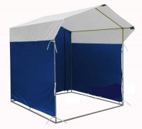 Палатка для торговли, цвет синий/белый 250х200см 10812