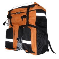 Рюкзак Велосипедный для велотуризма оранжевый 10391