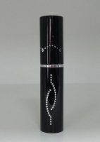 Электрошокер-фонарик в виде женской помады, цвет черный 13615