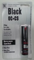 Black OC+CS 25мл средство самообороны и защиты от собак 13394