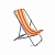 Кресло складное трехпозиционное Мебек КС4.002, цвет микс 18637