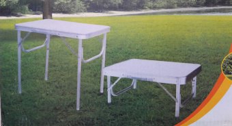 Складной стол алюминиевый 60x45x60см 10084