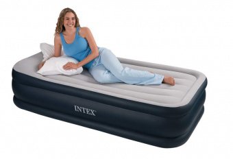 Надувная кровать Intex 67732 Rising Comfort Deluxe (с насосом 220В) 11367