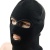Балаклава (подшлемник, маска) трикотажная черная 11272