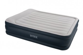 Матрас-кровать 2-х местная Intex 67736 Deluxe Pillow Rest Raised 157х203х48см 10592