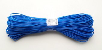 Веревка хозяйственная L-100м, D-4мм, синий 22022