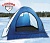 Палатка для зимней рыбалки Condor (дно) 180x180x150см синяя 12202