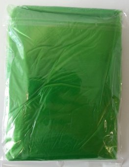 Плащ-дождевик водонепроницаемый Зеленый XL  10185