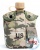 Фляга армейская с котелком US Army Bottle, цвет микс 10794