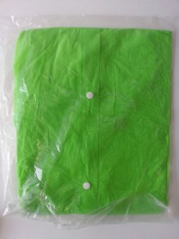 Плащ дождевик водонепроницаемый Ast №4, цвет зеленый 10191