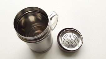 Термокружка Gentry Cup с ситечком 420мл, цвет металлик 21841