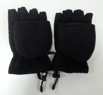 Перчатки-Варежки Путник черные 13326