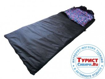 Спальник-одеяло СО-300 с подголовником (таффета) 200x75см 13923