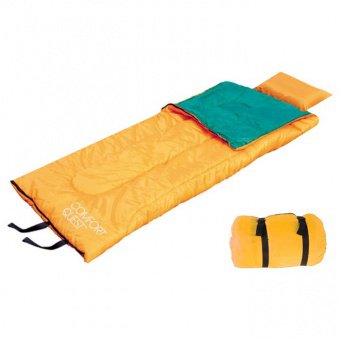 Спальный мешок-одеяло Bestway 191x84 см t-комфорта10?С двойн.молн подушка в компл 10458