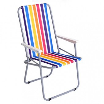 Кресло складное Мебек, КС2.002, мягкое, цвет микс 20120